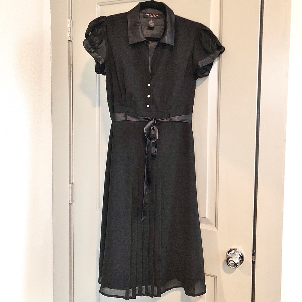 🌷Vintage A-Line Little Black Dress
